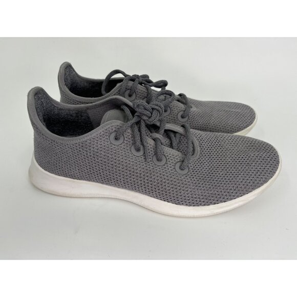 Allbirds Mens Tree Runners Knit Sneakers Gray Size 12 - Picture 3 of 7